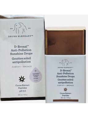 BNIB. 🌸 Drunk Elephant D-Bronzi Sunshine Drops - Bronze